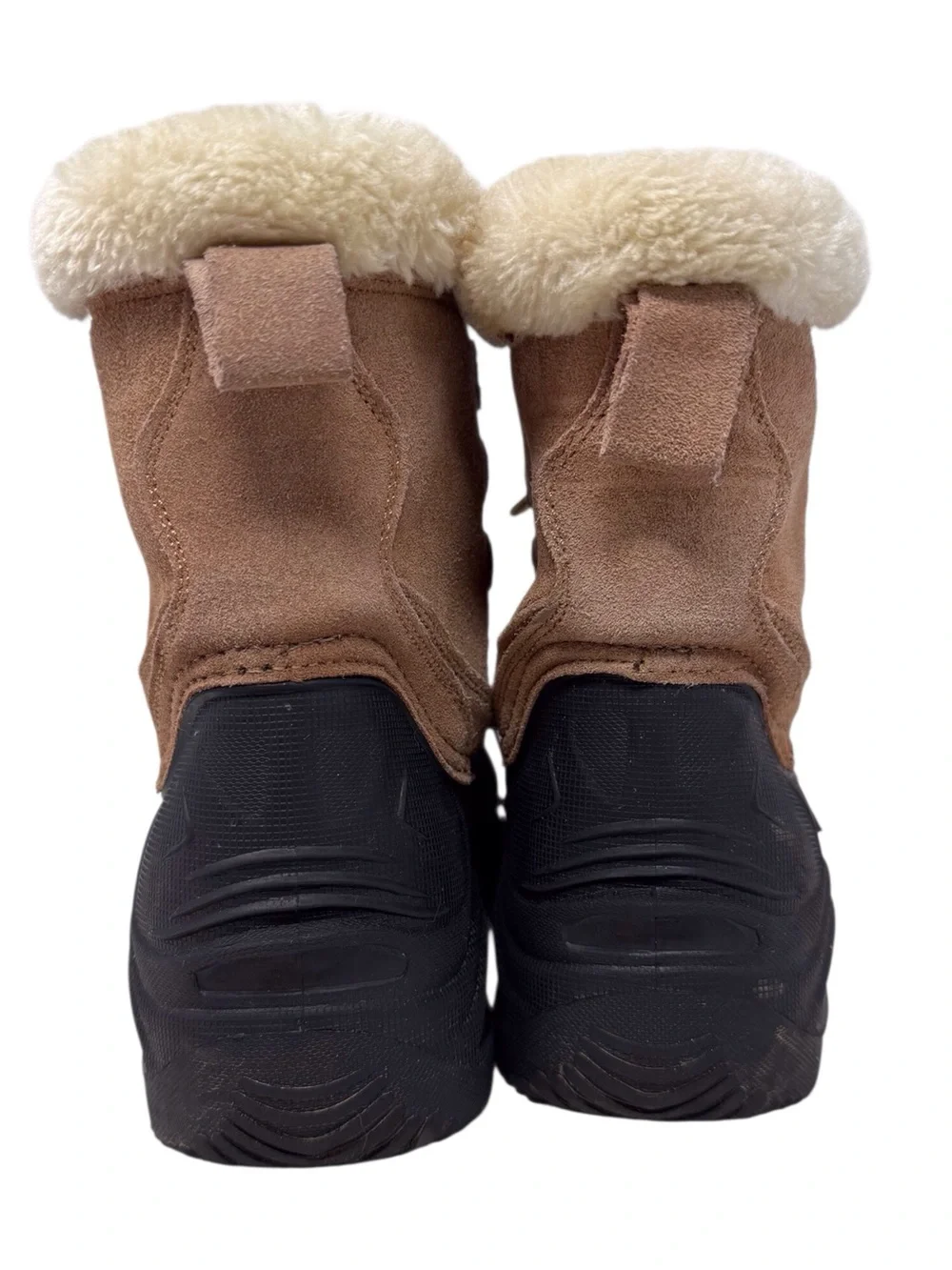 Itasca Thinsulate 3M tan waterproof lace up snow boot #657211 women’s size 7 EUC